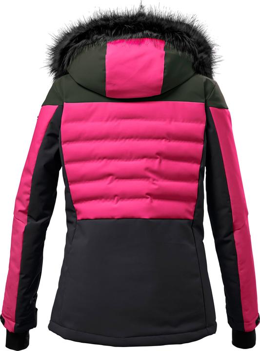 Actual product image Killtec Women's functional jacket/ ski jacket with zip-off hood and snow guard - KSW 254 WMN SKI JCKT (38)