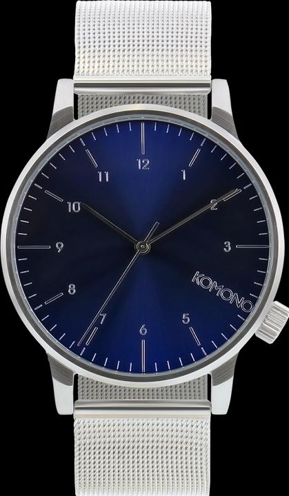 Immagine prodotto Komono Orologio "Winston" - Argento reale / Blu (41 mm)
