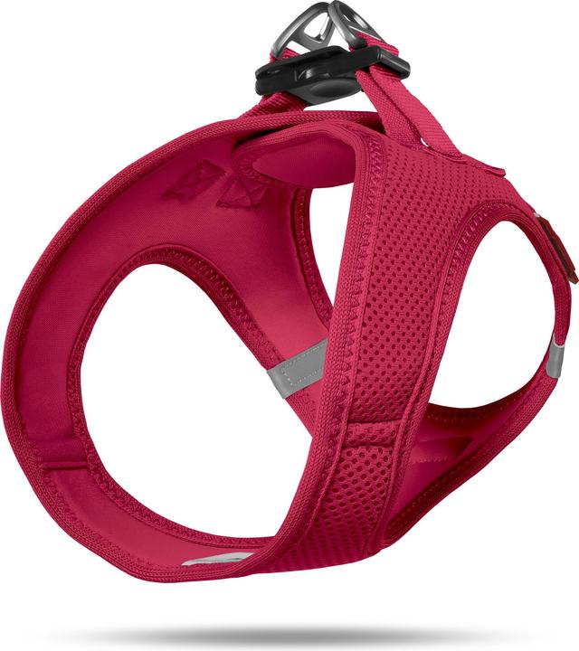 Actual product image Curli Harness Vest Air-Mesh XS, Red (XS, Dog, General)