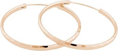 Produktbild JVD Pink gold plated silver earrings rings SVLE0209XD5RO - Diameter: 5 cm