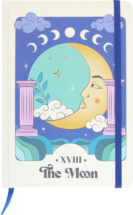 Actual product image Something Different Celestial The Moon A5 Notebook (A5, Lined)