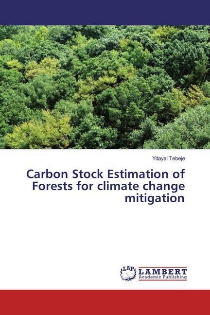 Produktbild Carbon Stock Estimation of Forests for climate change mitigation (Yitayal Tebeje, 2016)