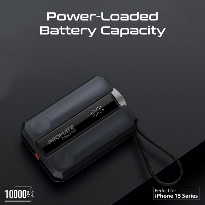 Produktbild ProMate Neo-10 Powerbank 10000mAh (10000 mAh, 129600000 W, 36 Wh)