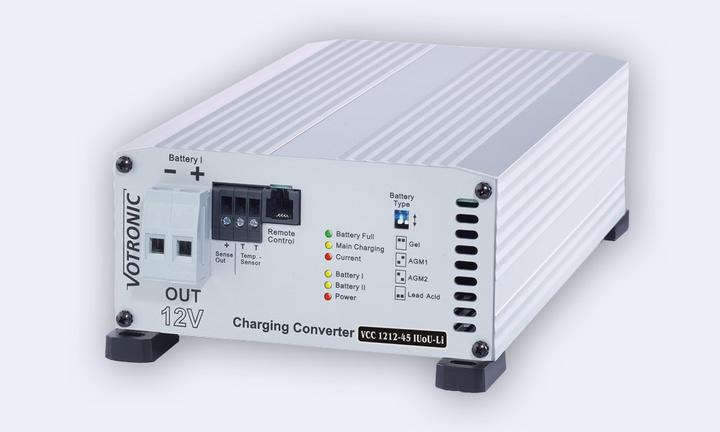 Produktbild Votronic 3315 VCC 2412-45 IUoU-Li 45A B2B Ladegerät (12V, 24V, 45 A)