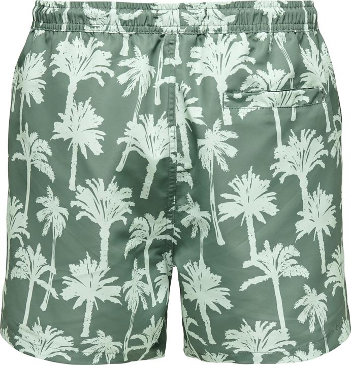 Actual product image Only & Sons Onstedswim Short Palms Aop (XS)