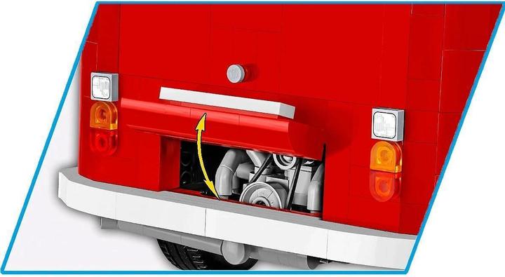 Actual product image Cobi 2650 PCS VOLKSWAGEN /24361/ TRANSPORTER T2A EXECUTIVE