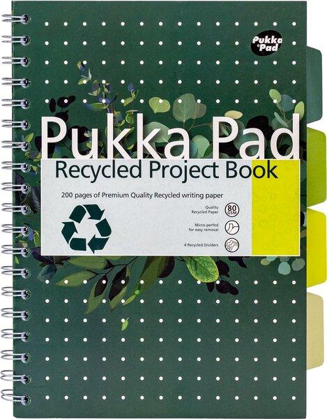 Actual product image Pukka Fun Pukka Recycled Organiserbook B5 liniert - 4 Trennblätter 100 Blatt (Lined)