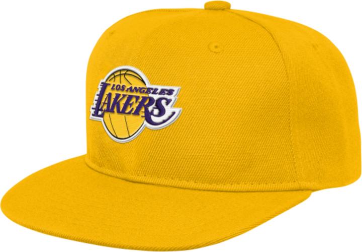 Outerstuff Logo Flatbrim NBA JR Snapback (Grossbritannien, Los Angeles Lakers)