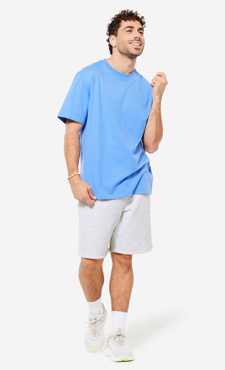 Produktbild Domyos Shorts Herren Baumwolle - grau (L)
