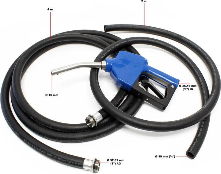 Actual product image Wiltec Urea Self Priming Delivery Pump 40l/min 230V/400W Feed Pump and Nozzle