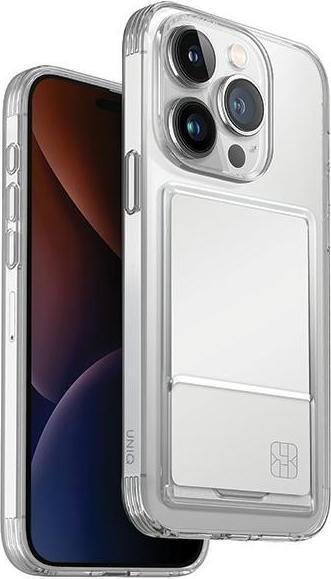 Immagine prodotto Uniq etui Air Fender ID iPhone 15 Pro Max 6.7" nudo trasparente Cardslot (Apple iPhone 15 Pro Max)