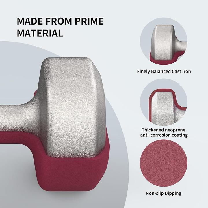 Actual product image Proiron Neopren Kurzhanteln (2 x 8 kg)