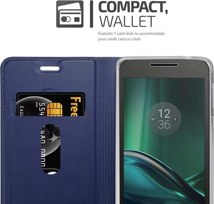 Image du produit Cadorabo Book Classy Style Cover (Motorola Moto G4 Play)