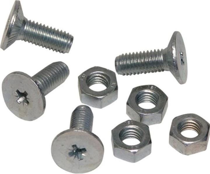 Capito Trough screws galvanised steel L40xW40xH20mm f.