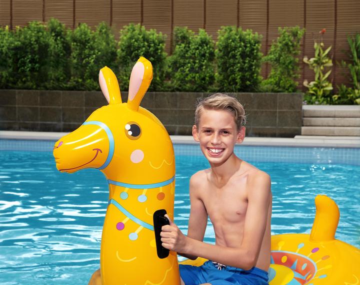 Image du produit Bestway 51" x 43.5"/1.29m x 1.10m Llama Kiddie Ride-On