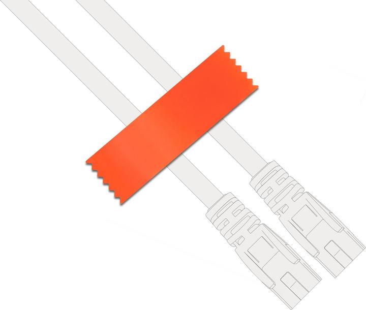Actual product image Delock Cable clip 3-set, inscribable 3-colored