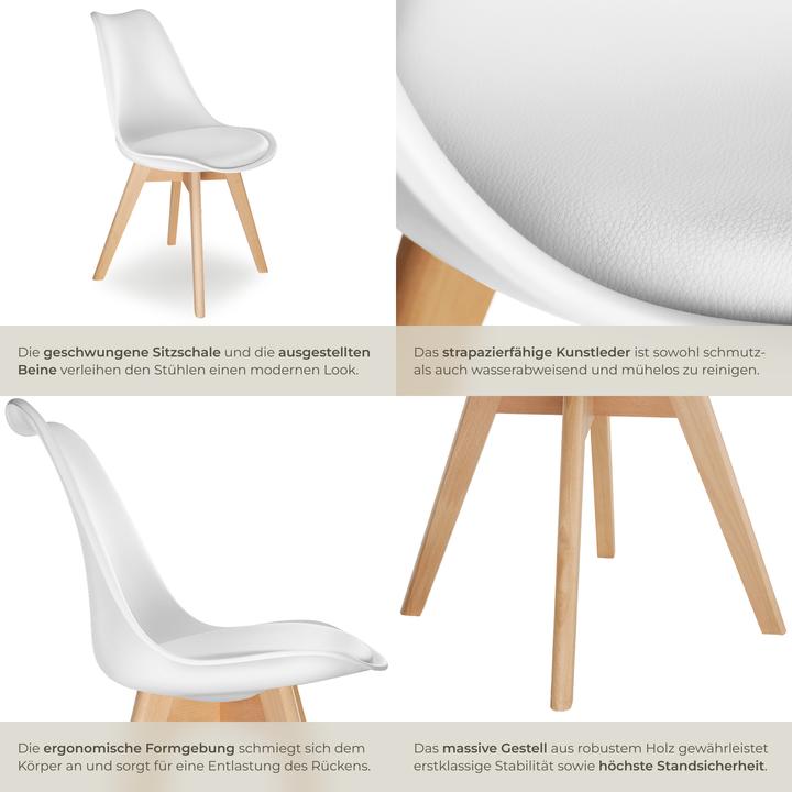 Produktbild tectake Esszimmerstühle Friederike