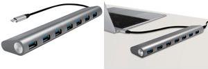 Image du produit LogiLink UA0310 (USB-C, 7 Ports)