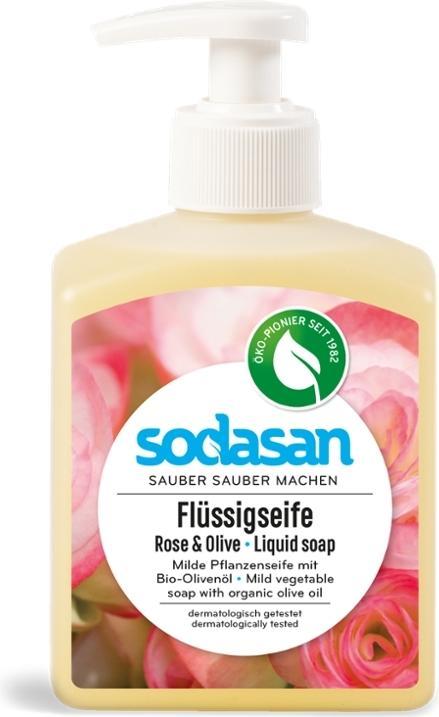 Sodasan Pflanzenseife Rose-Olive Bio