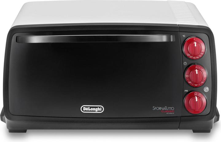 Actual product image De'Longhi DeLonghi EO 14552.W toaster oven 14 L 800 W Black, White Grill