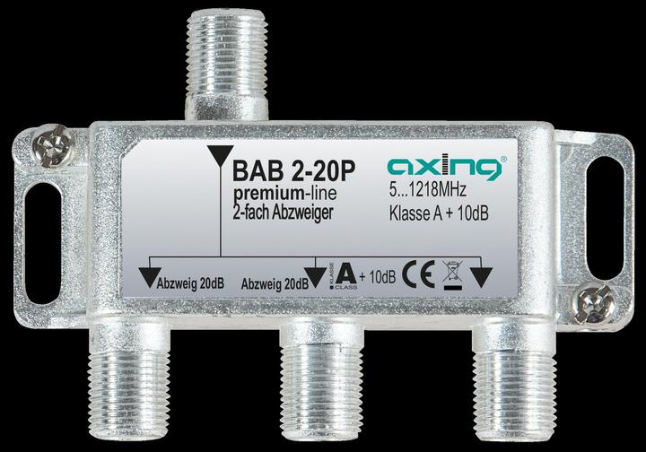Produktbild Axing Kabel-TV Abzweiger (20 dB, Antennenkabel)