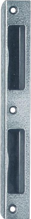 SSF Winkelschliessblech Aluminium silber Winkel Breite 20 mm rund Tiefe 8 mm DIN links / rechts (Türgriff)