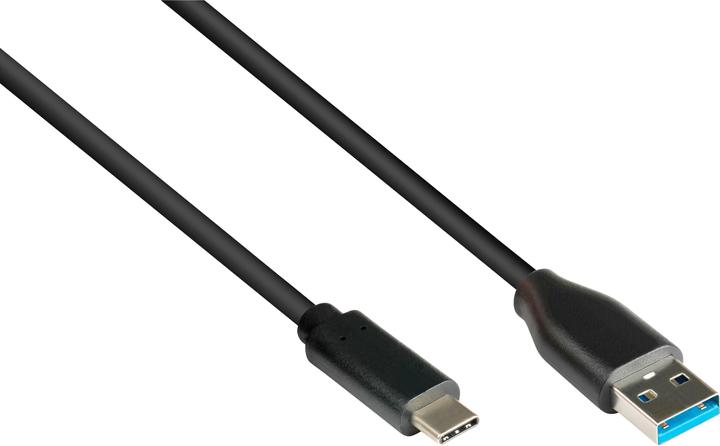 Produktbild Good Connections 2831-AC005S USB Kabel 0,5 m USB 3.2 Gen 2 (3.1 Gen 2) USB A USB C Schwarz (0.50 m, USB 3.2 Gen 2)