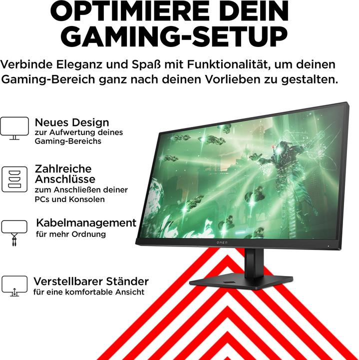 Actual product image HP Omen 27q (2560 x 1440 pixels, 27")