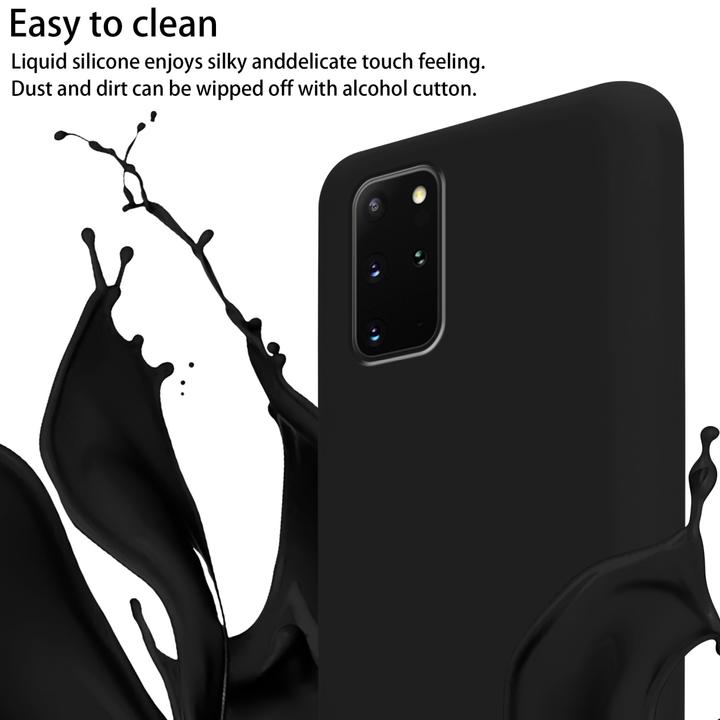 Actual product image Cadorabo TPU Cover Mobile Phone Chain Liquid (Samsung Galaxy S20+)