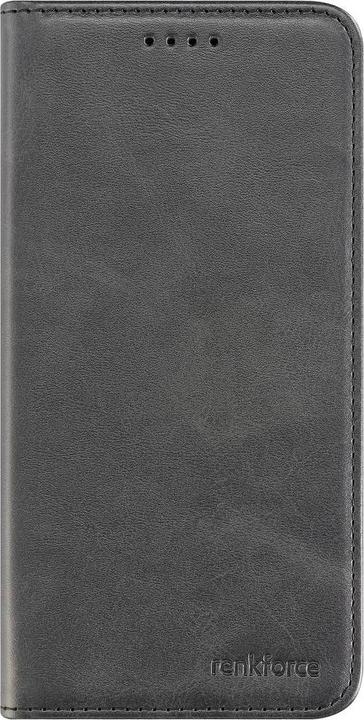 Actual product image Renkforce RF-6178164 Booklet Samsung Samsung Xcover 7 Black Mobile Flip Case (Samsung Galaxy Xcover 7)