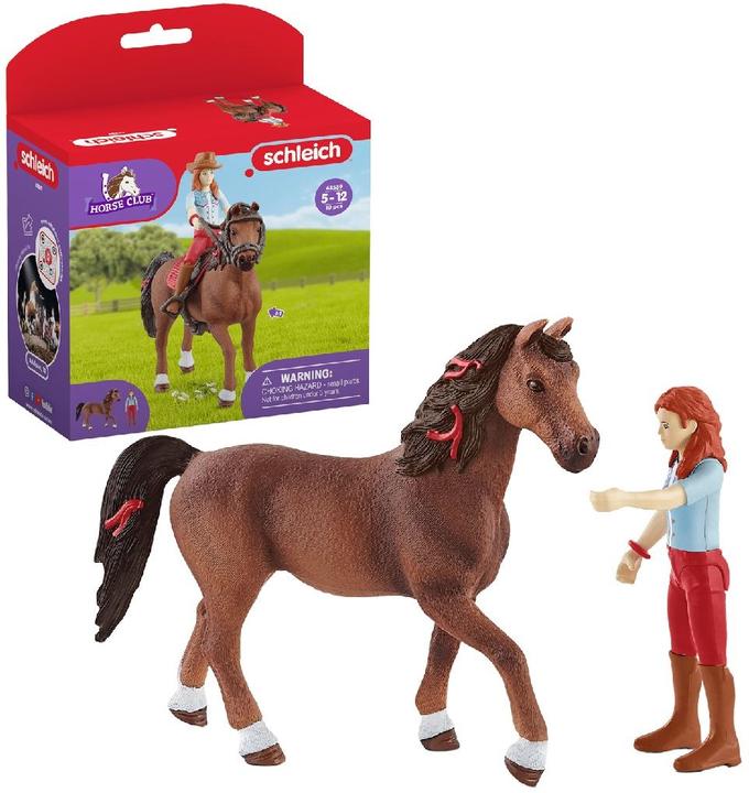 Actual product image Schleich Horse Club Hannah & Cayenne