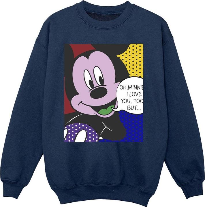 Disney Mickey Mouse Oh Minnie Pop Art Sweatshirt Mädchen