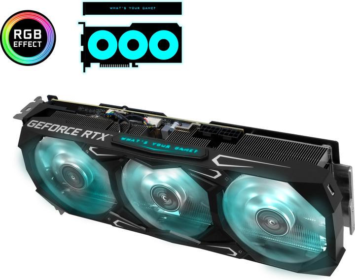 Actual product image KFA2 GeForce RTX 3080 SG OC LHR (10 GB)