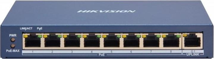 Produktbild Hikvision DS-3E1105P-EI Netzwerk-Switch Fast Ethernet (10/100) Power over Ethernet (PoE) (8 Ports)