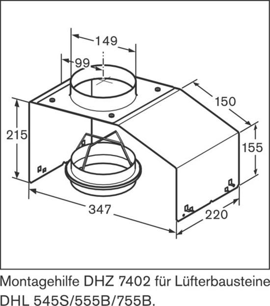 Actual product image Bosch Hausgeräte Dhz7402