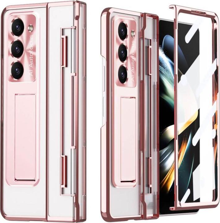Image du produit Cover-Discount Galaxy Z Fold5 - Housse de protection à 360 degrés avec kickstand rose (Samsung Galaxy Z Fold5)