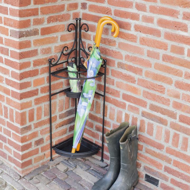 Produktbild Esschert Design Schirmständer 95.5 cm Schwarz (27 x 27 x 96 cm)