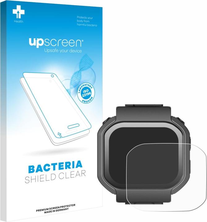 upscreen Schutzfolie Displayschutz Displayschutzfolie Folie Klar antibakteriell