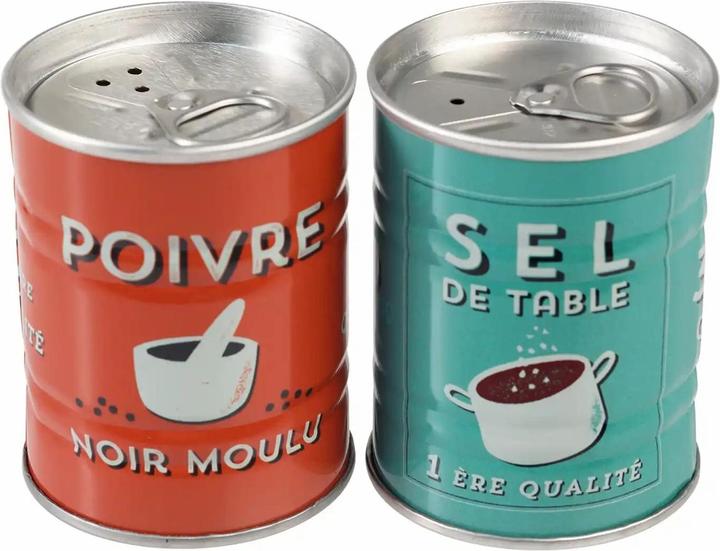 Actual product image Rex London salt and pepper shakers (x2) (Pepper, Salt)