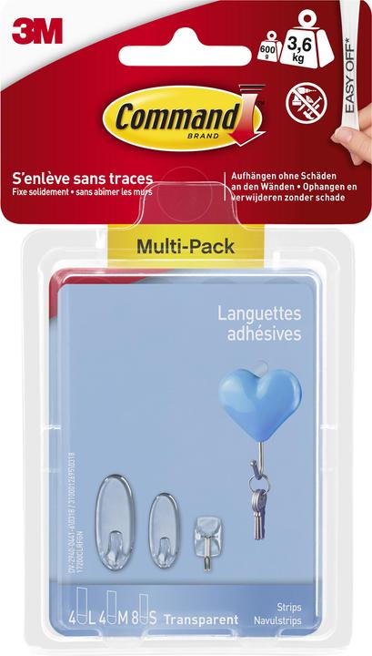 Actual product image Command strips (0.23 kg)