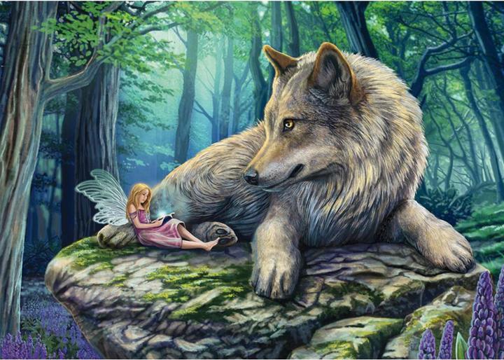 Image du produit Schmidt Spiele Wolf und Elfe 500 Teile (500 pièces)