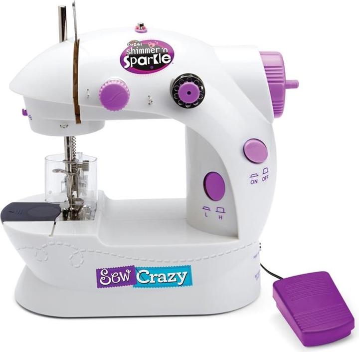 Actual product image Character Shimmer "n Sparkle - Sew Crazy Sewing Machine (40-00033)