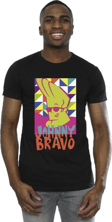 Produktbild Johnny Bravo Multi Triangles Pop Art TShirt (4XL)