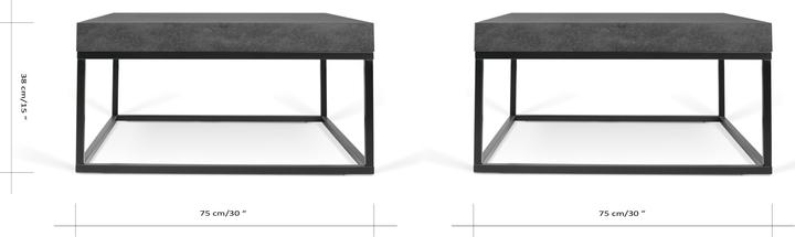 Produktbild Temahome Petra (75 x 75 x 38 cm)