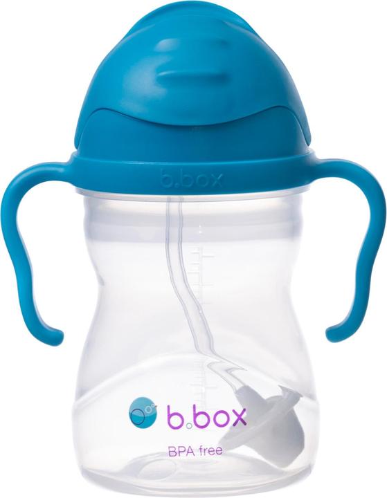 B.Box Innovative Bottle with Straw Cobalt New 240 ml 6 months+ (240 ml)