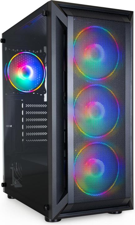 Tooq Technology Caja Semitorre Gaming Tqgcc101-B "Ragnärok" Negra (ATX, mATX, Mini-ITX)