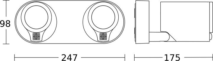 Immagine prodotto Steinel Faretto a LED Spot duo Connect (1040 lm, GU10)