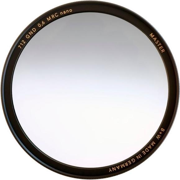 B+W Filter Master Line Course 712 GND 0.6 ND 67mm 1107801 (67 mm, Neutral density filter)