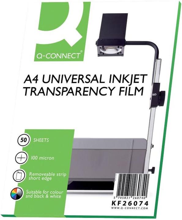 Produktbild Q-Connect Transparentfolien (1 x)