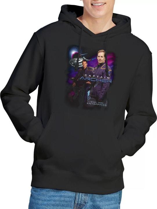 Immagine prodotto Felpa con Cappuccio Capitano Archer Uomo (XXL)